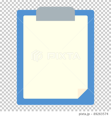 Simple and cute clipboard illustration Simple and cute clipboard illustration 89263574