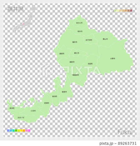 Map of Fukui Prefecture ・ Fukui Map Map of Fukui Prefecture ・ Fukui Map 89263731
