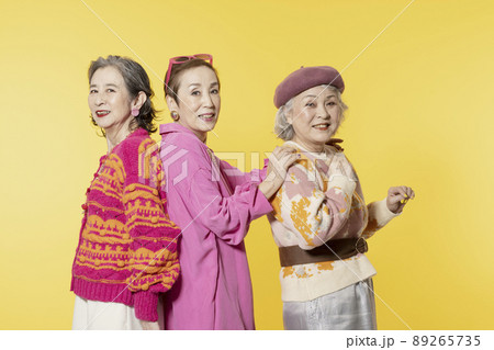 シニアのファッションポートレート 89265735