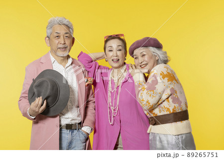 シニアのファッションポートレート 89265751