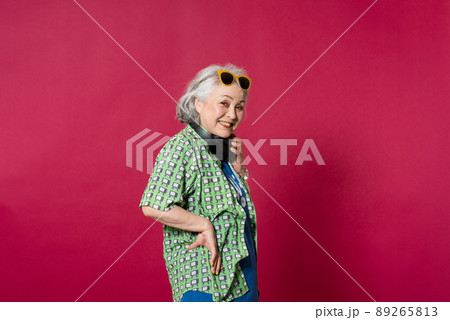 シニアのファッションポートレート 89265813