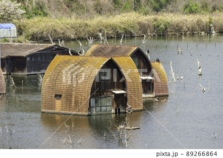 水没ペンション村　鹿忍グリーンファーム跡地　岡山県瀬戸内市 89266864