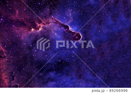 Beautiful bright space nebula. Elements of this image furnished by NASA 89266996
