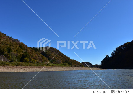 阿武隈ライン舟下り 東北 宮城県 丸森町 阿武隈ライン舟下り 東北 宮城県 丸森町 89267453