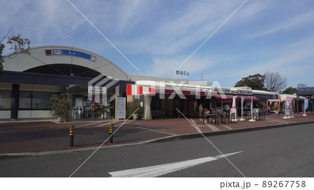 豊浜サービスエリア上り線 香川県観音寺市豊浜 の写真素材