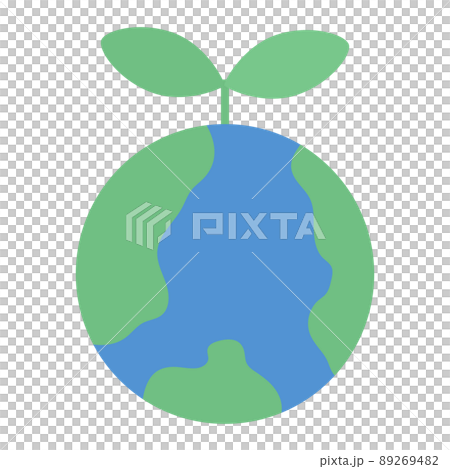 シンプルでかわいい環境保護のイラスト 89269482
