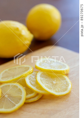 レモン フレッシュな輪切りレモン レモン フレッシュな輪切りレモン 89270675