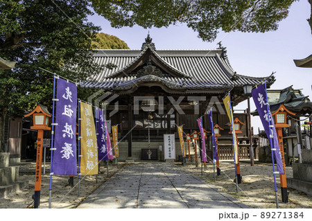 西大寺観音院　牛玉所宮　岡山県岡山市 89271384