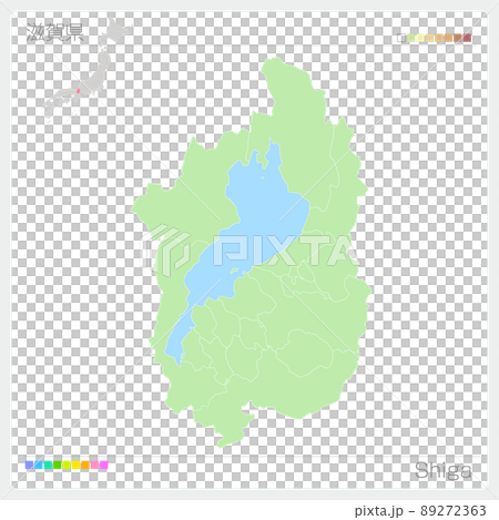 滋賀県の地図・Shiga Map 滋賀県の地図・Shiga Map 89272363