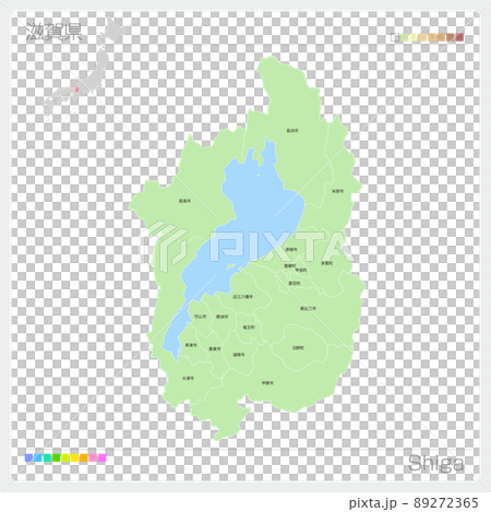 滋賀縣地圖・滋賀地圖 滋賀縣地圖・滋賀地圖 89272365
