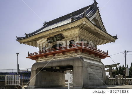 西大寺観音院　石門（龍鐘楼）　岡山県岡山市 89272888