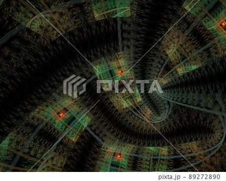 Imaginatory fractal abstract background Image 89272890