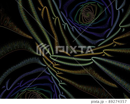 Imaginatory fractal abstract background Image 89274357