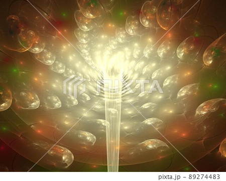 Imaginatory fractal abstract background Image 89274483