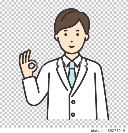 男性研究員藥劑師姿勢 OK 男性研究員藥劑師姿勢 OK 89275949