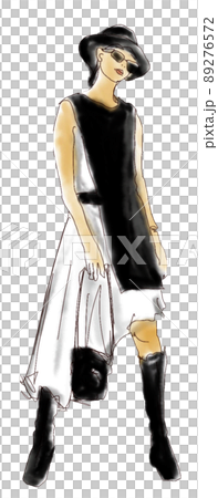 Fashion illustration 001 89276572