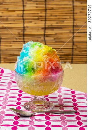 かき氷　Shaved ice that Asian foods 89279716