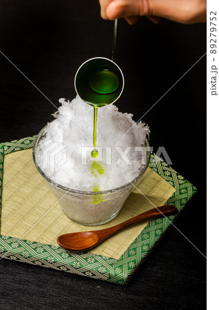かき氷　Shaved ice that Asian foods 89279752
