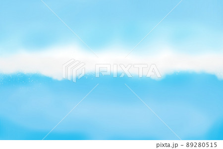 波のイラスト（2） 89280515