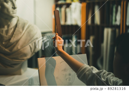 石膏デッサン 石膏デッサン 89281316