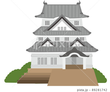 日本の城イラスト 日本の城イラスト 89281742