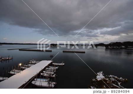 東北　宮城県　日本三景　松島　夜景 89284094