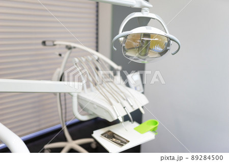 Modern dental equipment in the clinic office 89284500