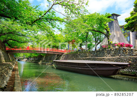 大垣市 船町川湊跡の住吉灯台 大垣市 船町川湊跡の住吉灯台 89285207