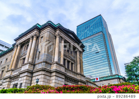 日本の東京都市景観 日本橋・日銀などの街並みを望む=4月7日 日本の東京都市景観 日本橋・日銀などの街並みを望む=4月7日 89286489