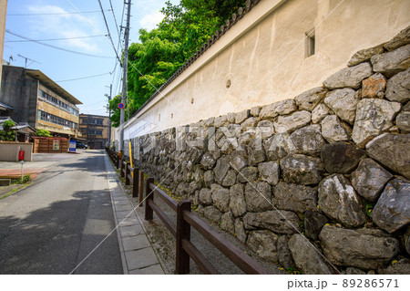 大垣市　大垣城の土塀 89286571