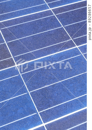 太陽光発電パネルのアップ 太陽光発電パネルのアップ 89286657