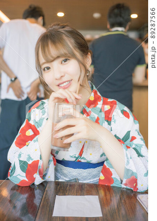 浴衣女性ポートレート 浴衣女性ポートレート 89287566