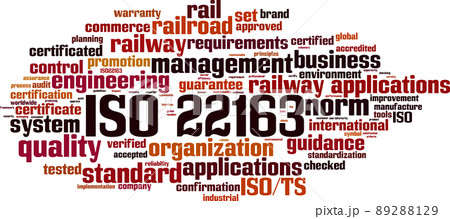 ISO 22163  word cloud 89288129