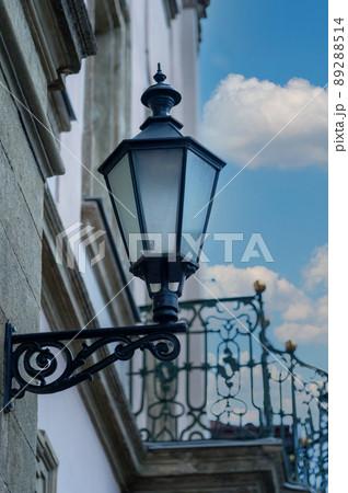 Street lights, illumination and vintage lantern. Street lights, illumination and vintage lantern. 89288514