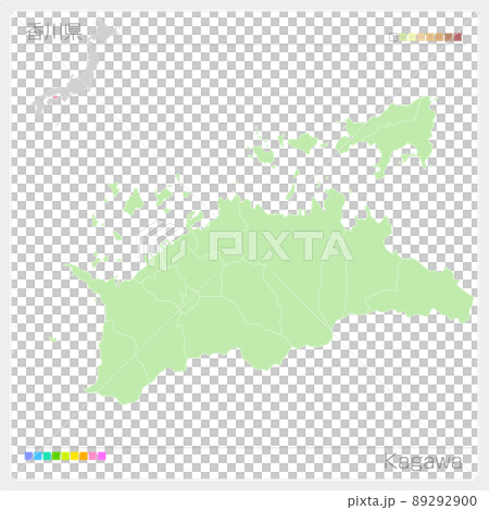 香川縣地圖・香川地圖 89292900