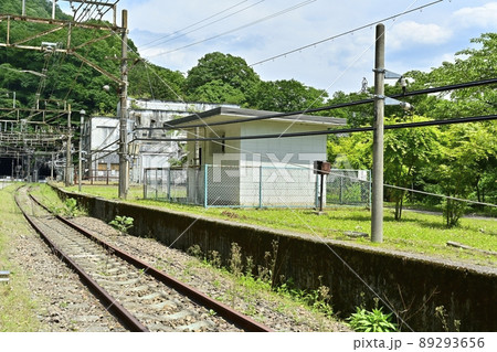 旧信越線廃線跡の碓氷峠横川寄りのアプトの道の熊ノ平駅 89293656