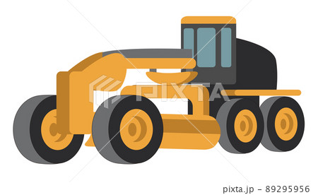 重機アイコン-モータグレーダー 89295956
