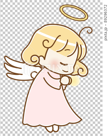 Angel's prayer right facing pink light Angel's prayer right facing pink light 89296372