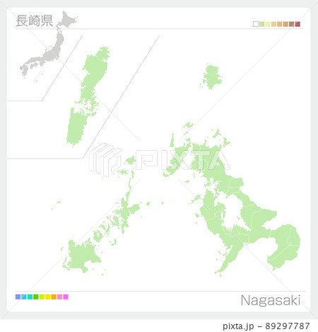 長崎県・Nagasaki Map 89297787