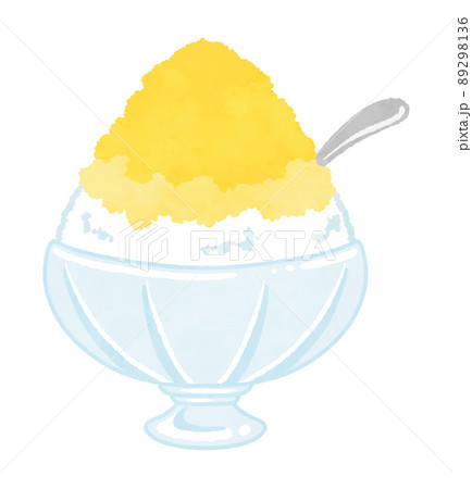 レモンのかき氷 レモンのかき氷 89298136