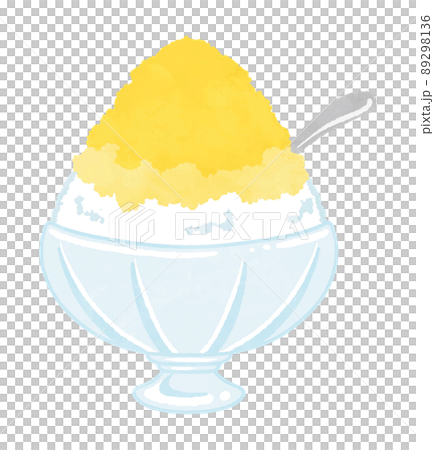 レモンのかき氷 レモンのかき氷 89298136
