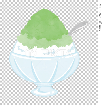 メロンのかき氷 メロンのかき氷 89298137