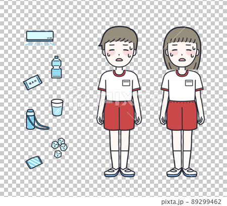 Children's heat stroke measures goods (gym clothes) 89299462