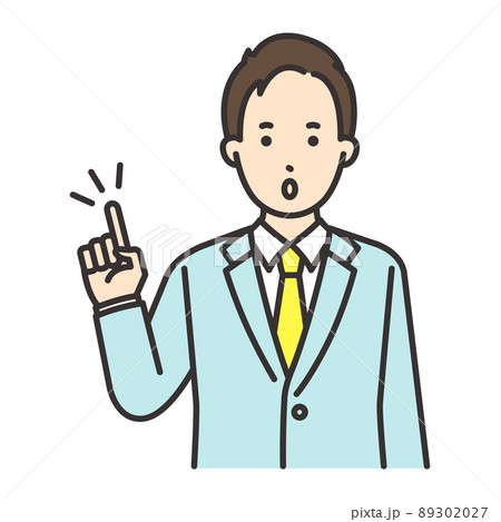 男性 サラリーマン ポーズ ひらめく 男性 サラリーマン ポーズ ひらめく 89302027