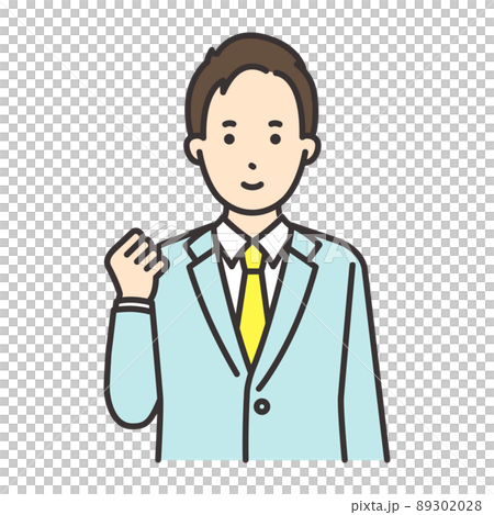 Male office worker pose guts pose Male office worker pose guts pose 89302028
