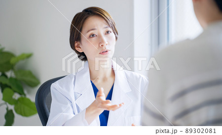 医療・患者・診察・診療・病気・風邪 89302081