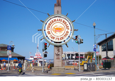 サンフランシスコのフィッシャーマンズワーフ 89303137
