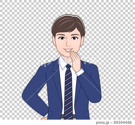 Young man in a suit 89304486