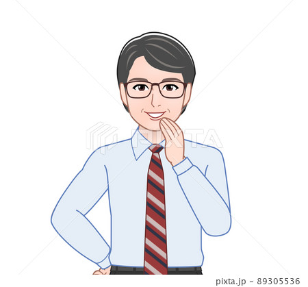 職場での年配の男性 職場での年配の男性 89305536