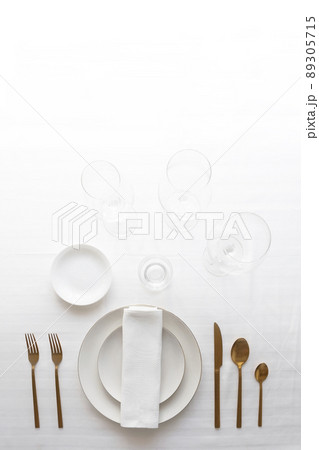Table setting background 89305715